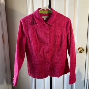 Coldwater Creek Pink Blazer